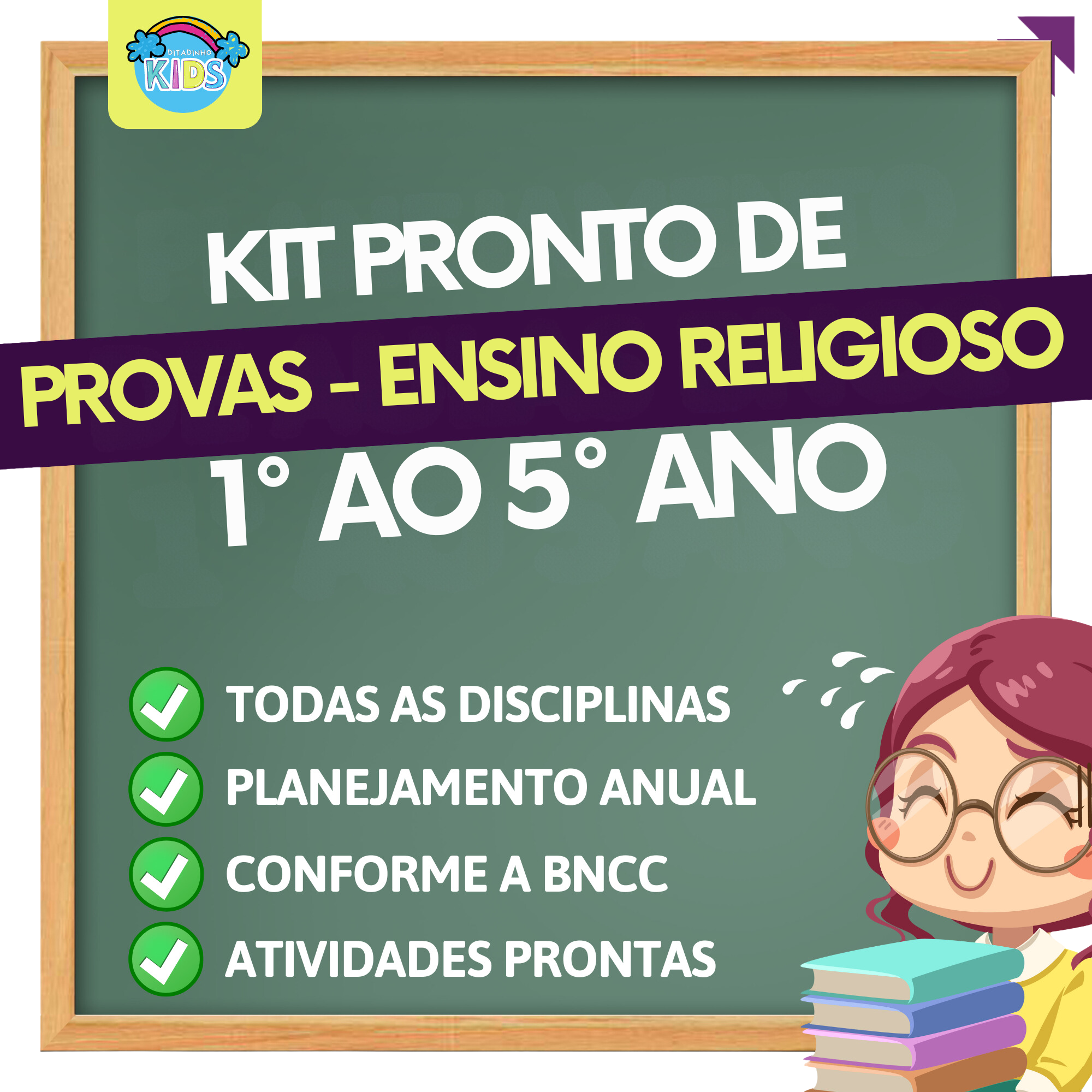 ENSINO RELIGIOSO - AVALIAÇÕES I FUNDAMENTAL 1