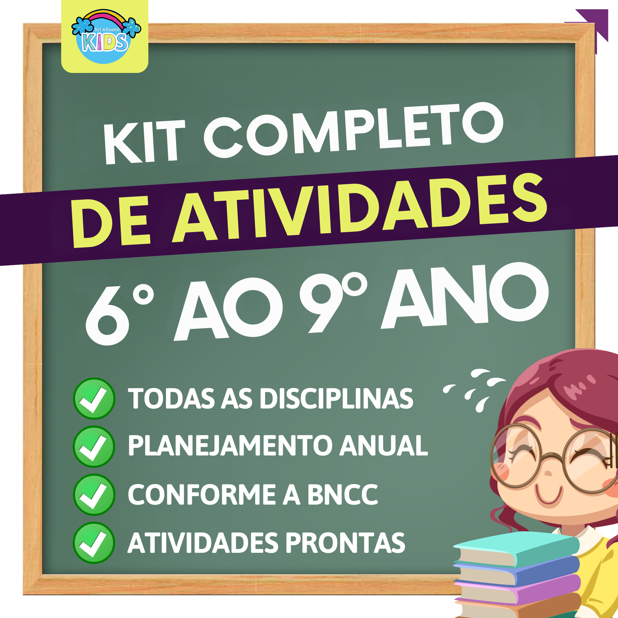 6º AO 9º ANO - KIT DE ATIVIDADES I FUNDAMENTAL 2