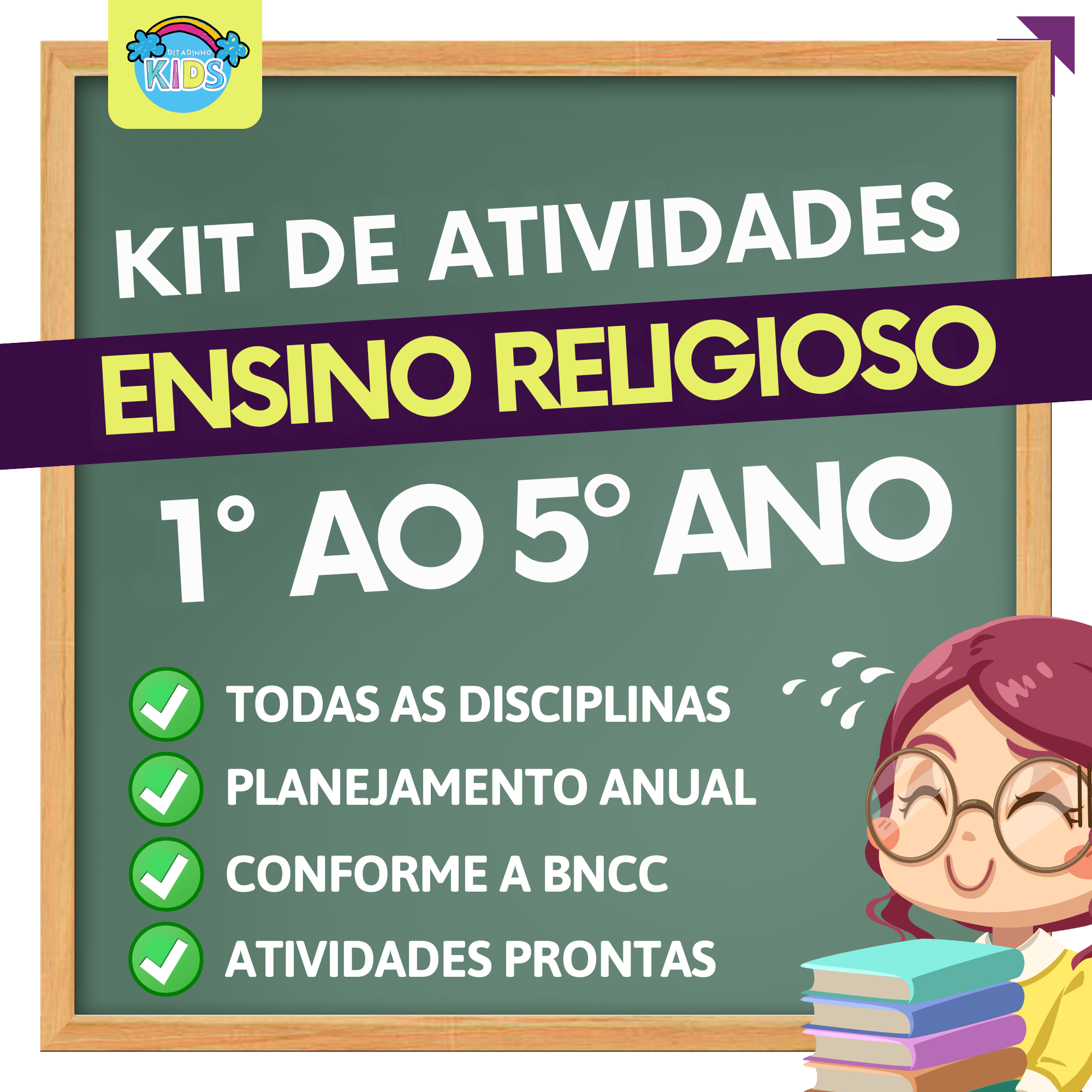 ENSINO RELIGIOSO – KIT DE ATIVIDADES I FUNDAMENTAL 1